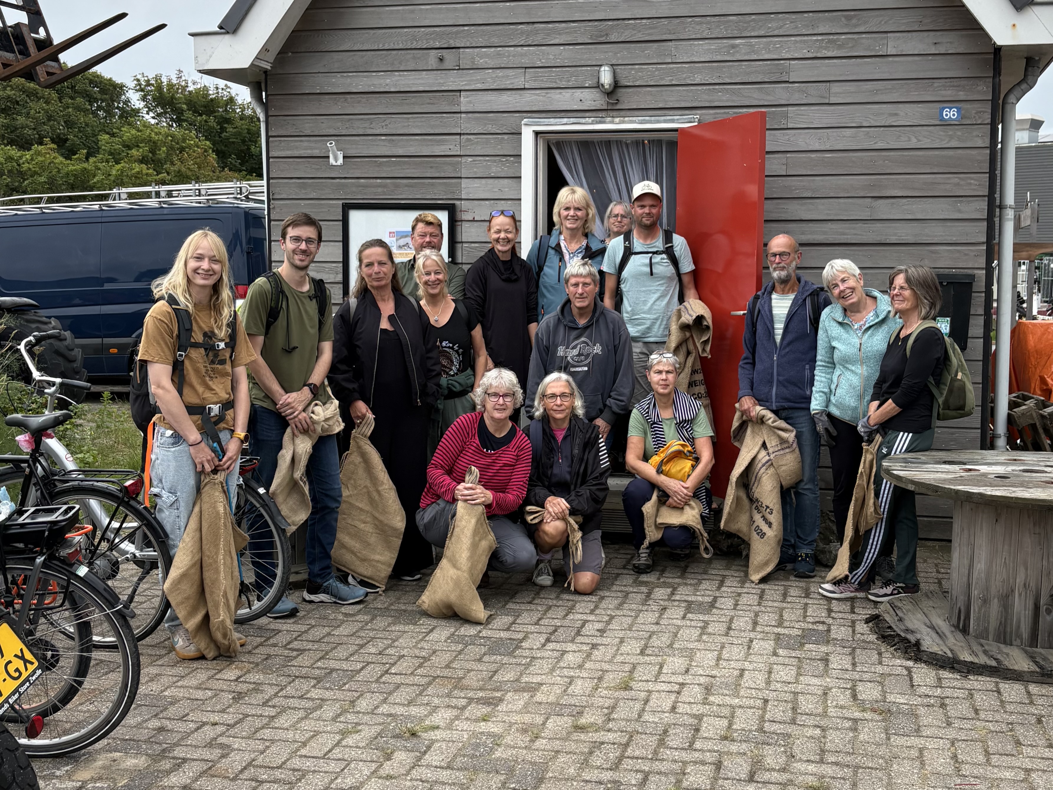 Veel spontane aanloop